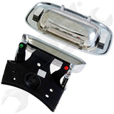 APDTY 117671 Tailgate Handle And Bezel Kit Chrome