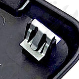 APDTY 118166 Tailgate Handle Bezel Textured Black