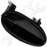APDTY 118172 Exterior Door Handle Front Or Rear RH Smooth Black 97-08 GM Models