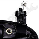 APDTY 118172 Exterior Door Handle Front Or Rear RH Smooth Black 97-08 GM Models