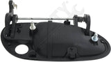 APDTY 118186 Exterior Door Handle Smooth Black Fits Front Left 04-06 GTO