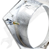 APDTY 118245 HD Headlight Bezel Chrome A0620711002