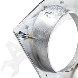 APDTY 118246 HD Headlight Bezel Chrome A0620711003