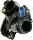 APDTY 118729 Coolant Thermostat With Housing & Sensor (1.8L Turbo)