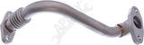 APDTY 118777 Turbo Oil Return Line Tube Pipe; 6.6L Duramax LML Diesel Engine