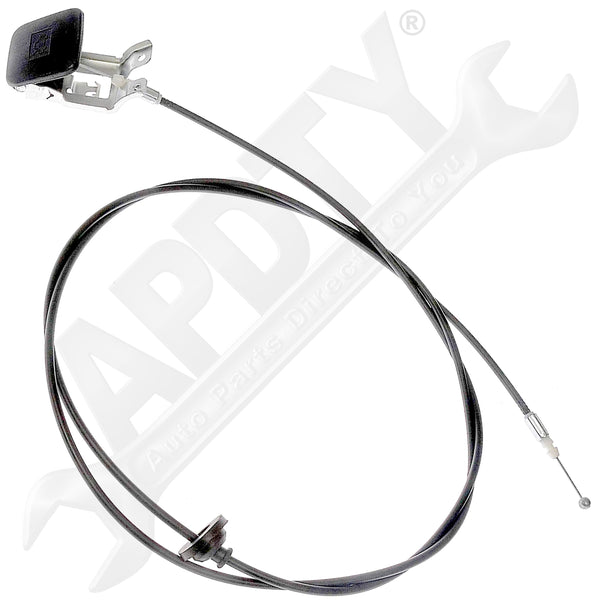 APDTY 119178 Hood Release Cable With Handle