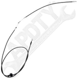 APDTY 119181 Hood Release Cable Assembly Pair