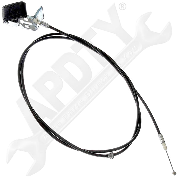 APDTY 119183 Hood Release Cable With Handle Replaces 5363004020