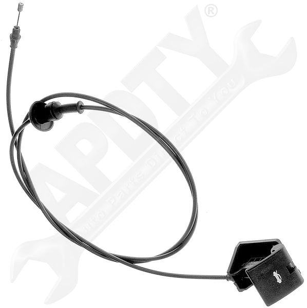 APDTY 119186 Hood Release Cable With Handle