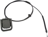 APDTY 119235  Hood Release Cable w/ Handle (6E5Z16916AE, 6E5Z16916AH)