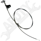 APDTY 119255 Hood Release Cable With Handle
