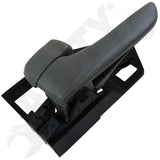 APDTY 119328 Interior Door Handle; Gray; Left Front or Rear (Driver-Side)