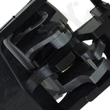 APDTY 119328 Interior Door Handle; Gray; Left Front or Rear (Driver-Side)