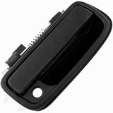 APDTY 119330 Door Handle Exterior Front Right Textured Black (Passenger-Side)