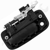 APDTY 119330 Door Handle Exterior Front Right Textured Black (Passenger-Side)