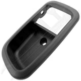 APDTY 119343 Interior Door Handle Front Left Bezel Deep Gray