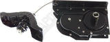 APDTY 120004 Spare Tire Cable Hoist Crank Complete Spare Wheel Carrier Assembly