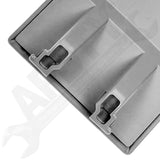 APDTY 120041  Center Console Armrest Lid Gray Faux Leather VW Jetta Golf Beetle