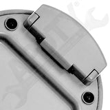 APDTY 120041  Center Console Armrest Lid Gray Faux Leather VW Jetta Golf Beetle