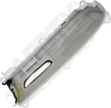 APDTY 120045 Replacement Arm Rest Door Pull; Gray Cloth; Front Right