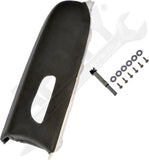 APDTY 120046 Replacement Arm Rest Door Pull; Gray Cloth; Front Left