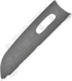 APDTY 120049 Replacement Arm Rest Door Pull; Gray Cloth; Rear Left