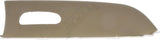 APDTY 120052 Replacement Armrest Arm Rest Door Pull; Tan Cloth; Rear Right