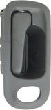 APDTY 120168 Interior Door Handle Front Left With Lock Hole Gray Graphite