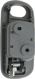 APDTY 120168 Interior Door Handle Front Left With Lock Hole Gray Graphite