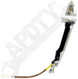 APDTY 120277 Exterior Door Handle Rear Left RFID Chrome