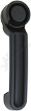 APDTY 120372 Exterior Push Button Door Handle Front Rear Left Right Smooth Black