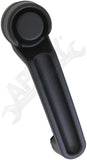 APDTY 120372 Exterior Push Button Door Handle Front Rear Left Right Smooth Black