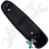 APDTY 120459 Exterior Door Handle Rear Left Smooth Black 99-04 Grand Cherokee