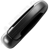APDTY 120460 Exterior Door Handle Rear Right Smooth Black 99-04 Grand Cherokee