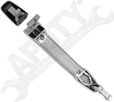 APDTY 120730 Exterior Outside Door Handle Fits Rear Right 07-17 Outlander Silver