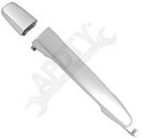 APDTY 120730 Exterior Outside Door Handle Fits Rear Right 07-17 Outlander Silver