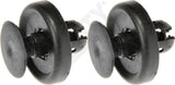 APDTY 120966 Front Wheelhouse Liner Splash Guard Plastic Retainer (Pack of 2)