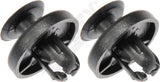 APDTY 120966 Front Wheelhouse Liner Splash Guard Plastic Retainer (Pack of 2)