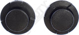 APDTY 121023 Plastic Push Pin Retainer (Pack Of 2)