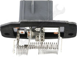 APDTY 121201 Blower Motor Resistor With Wiring Harness Pigtail Connector