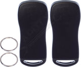 APDTY 121915x2 Keyless Entry Remote Key Fob Transmitter Fits Select Nissan Qty-2