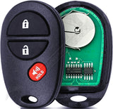 APDTY 121919 Keyless Entry 3 Button Remote