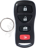 APDTY 121921 Keyless Entry Remote Control Key Fob Transmitter 4 Button Assembly