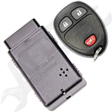 APDTY 121929 Keyless Entry Remote Key Fob Transmitter w/ Programmer
