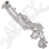 APDTY 12556476 Exhaust Manifold Right Side (6.2L / 6.5L Detroit Diesel; Turbo)