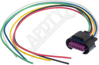 APDTY 133622 Wiring Harness Pigtail For TPS APPS Bell Crank Position Sensor