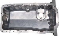 APDTY 133637 Engine Oil Pan Aluminum Assembly With Oil Level Sensor Hole