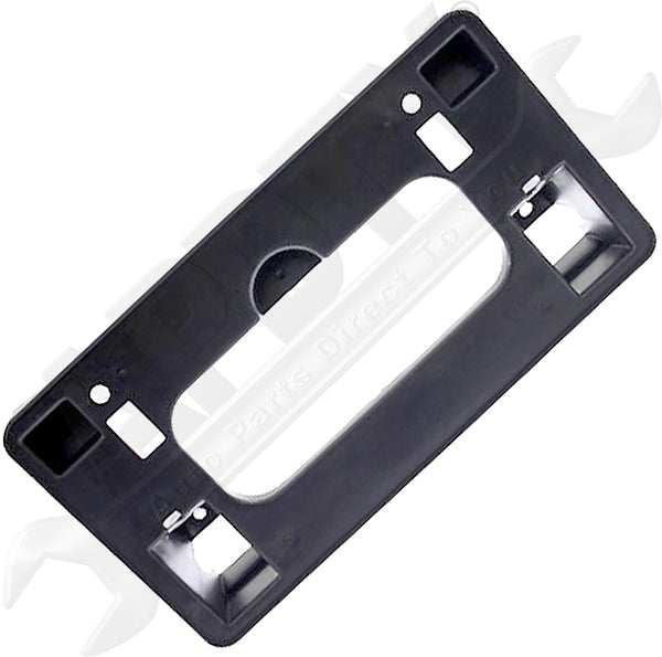 APDTY 133722 Front License Plate Bracket Plastic Frame Holder