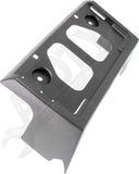 APDTY 133727 License Plate Bracket Plastic Frame Holder