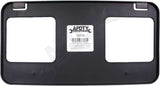 APDTY 133736 License Plate Bracket Plastic Frame Holder Fits Front
